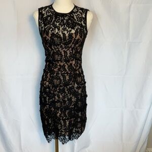 Beautiful Nanette Lepore black lace dress size 0